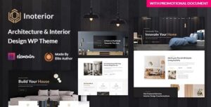 Inoterior Architecture & Interior Designer WordPress Theme Nulled Free Download