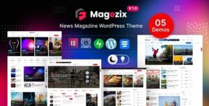 Magezix Newspaper & Magazine WordPress Theme Nulled Free Download