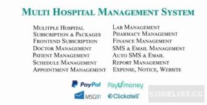 Multi Hospital Hospital Management System (Saas App) Nulled Free Download