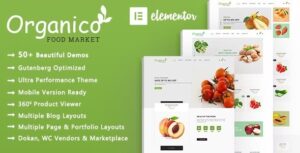 Organico Organic Food WooCommerce WordPress Theme Nulled Free Download