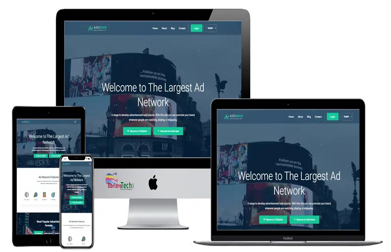 free download AdsRock - Ads Network & Digital Marketing Platform nulled