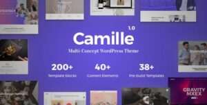 free download Camille - Multi-Concept WordPress Theme nulled