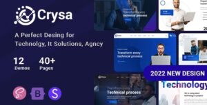 free download Crysa - IT Solutions Template nulled