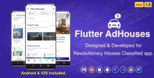 free download Flutter AdHouses For House Classified BuySell iOS and Android App with Chat nulled