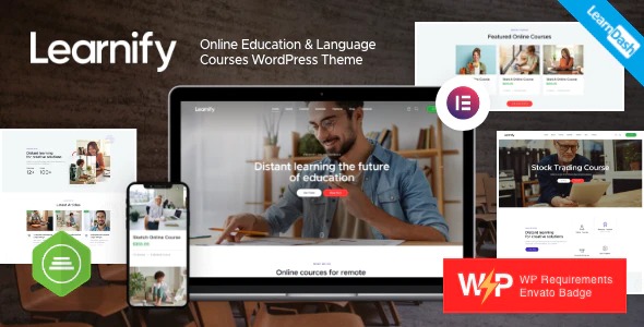 free download Learnify - Online Education Courses WordPress Theme nulled
