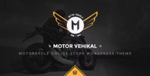 free download Motor Vehikal – Motorcycle Online Store WordPress Theme nulled