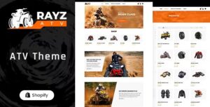 free download Rayz - Bike, Motor Sports Shopify Theme nulled