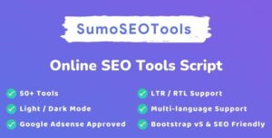free download SumoSEOTools - Online SEO Tools Script nulled
