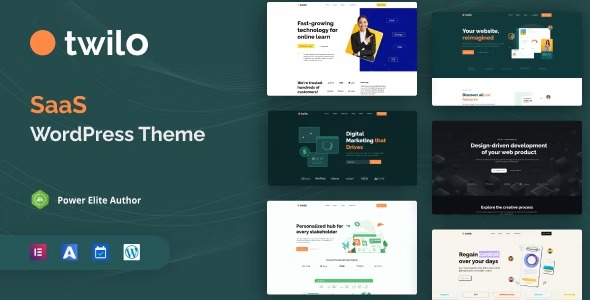 free download Twilo - SaaS Landing Page nulled