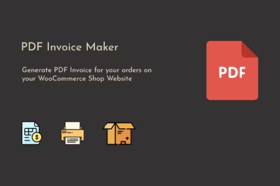 free download WooCommerce PDF Invoice Maker nulled