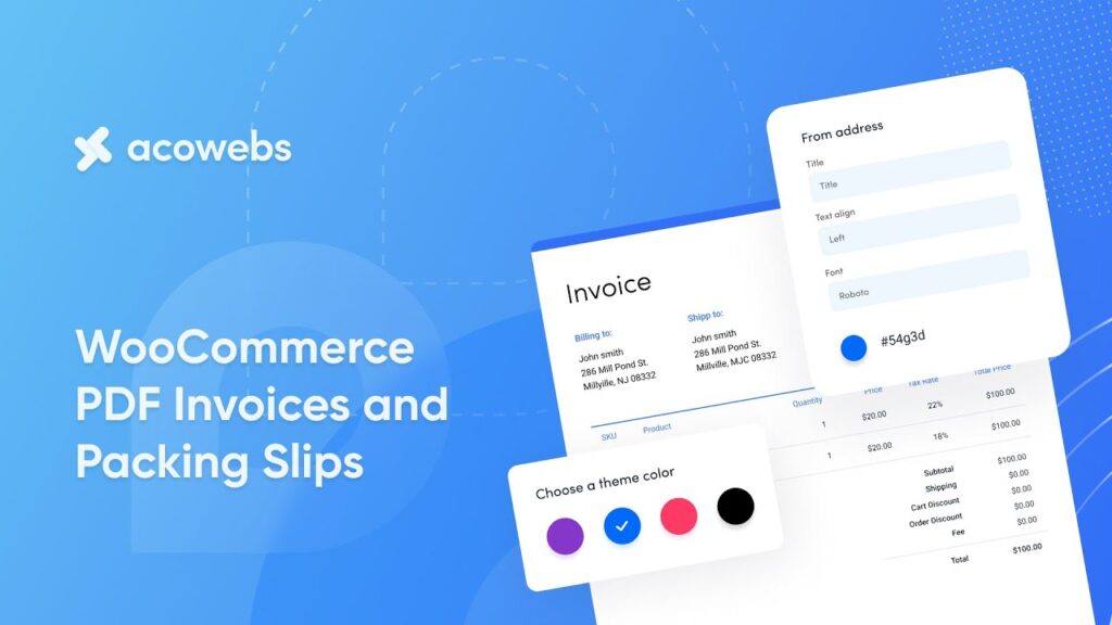 WooCommerce PDF Invoices and Packing Slips Nulled v.3.2.4 [Acowebs ...