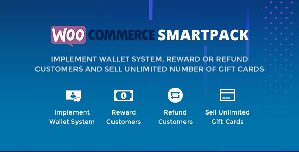free download WooCommerce Smart Pack - Gift Card, Wallet, Refund & Reward nulled