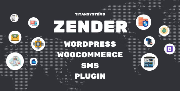 free download Zender - WordPress WooCommerce Plugin for SMS and WhatsApp nulled