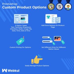 Prestashop Custom Product Options | Add Extra Fields to Product Module v5.0.0